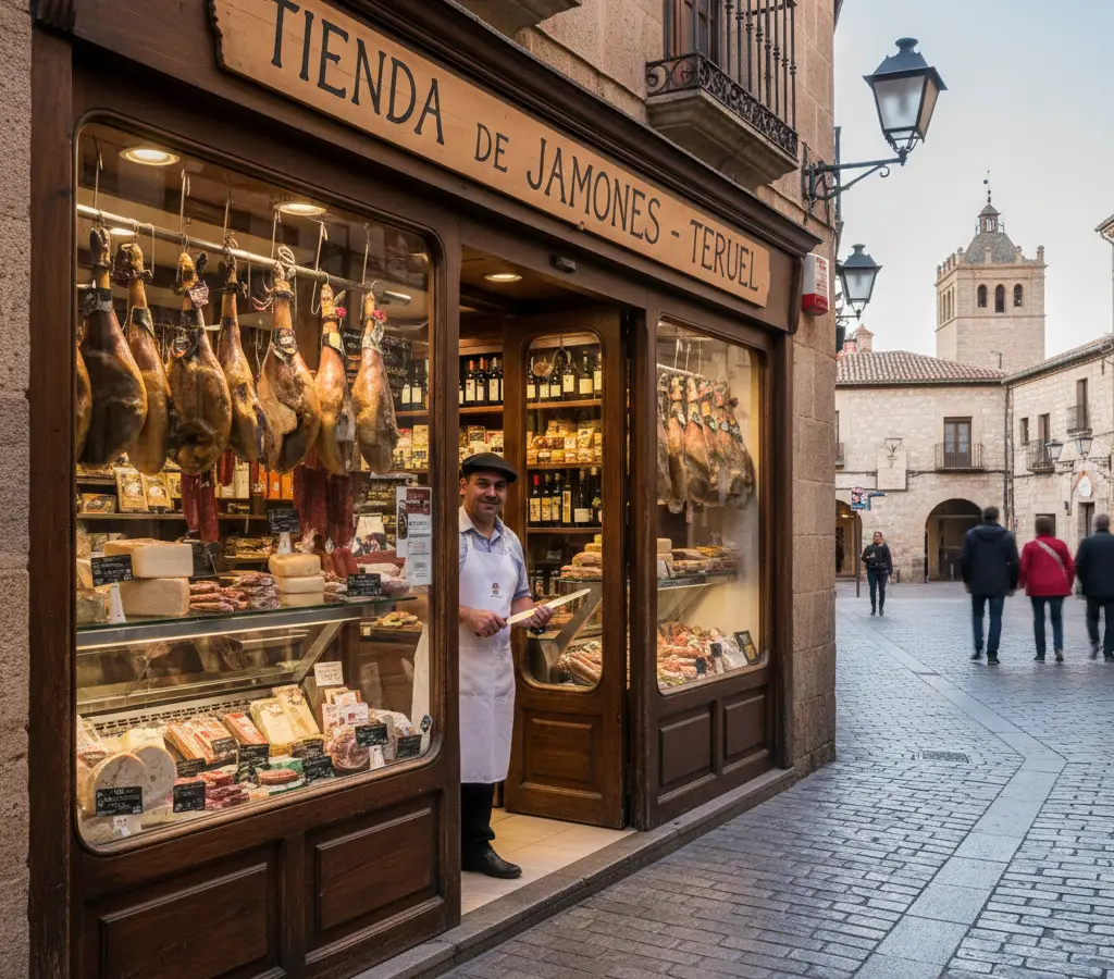 Tienda de Jamones en Teruel